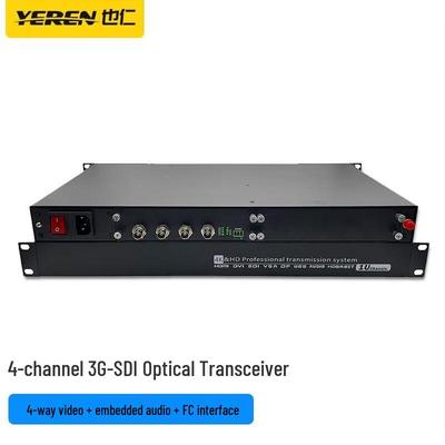 Стойчный 3G-SDI Оптоволоконный Видео и Данных Расширитель