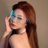 Colorful Goggles Luminous Festival Performance Props Cool LED Glasses  for Music Bar KTV