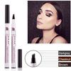 Liquid Eyebrow Pen Fork Tip Tattoo Pen 4 Head Fine Sketch Eye Brow Enhancer Dye Tint