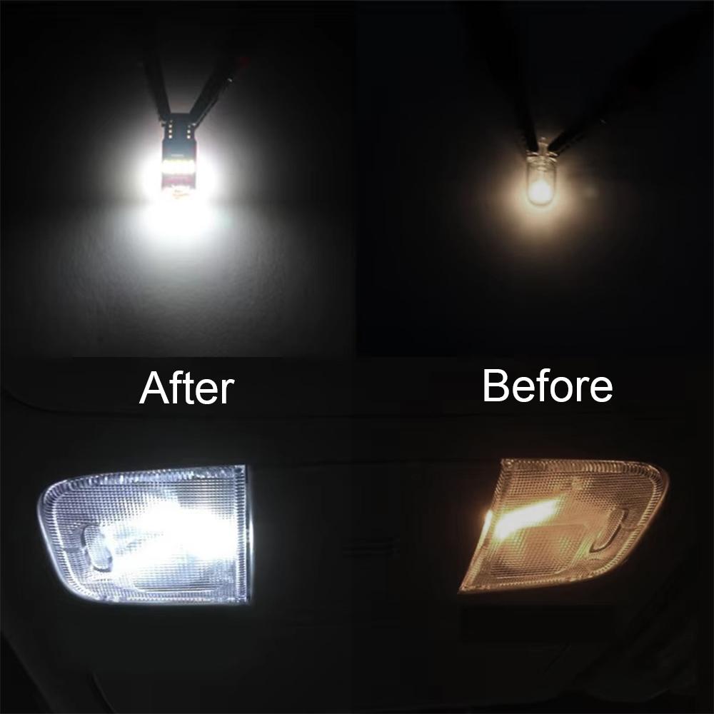 For Toyota Previa Estima ACR30 ACR50 2000-2019 9PCS 12V Car LED Bulb Interior Reading Lamp Door Light Trunks Light Accessories