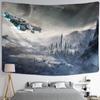 Cosmic Sky Tapestry Wall Hanging Hippie Witchcraft Mystery Dark Home Decoration In Tapiz Dormitory