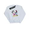 Disney Womens/Ladies Mickey And Minnie Mouse Kiss Sweatshirt
