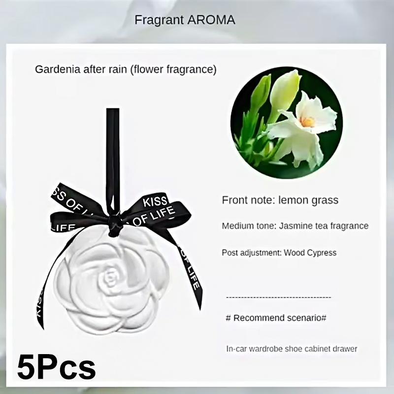 Indoor Aromatherapy Indoor Fresh Air Gypsum Fragrant Tablets Car Aromatherapy Fragrant Hanging Wardrobe Aromatherapy