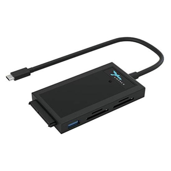 TypeC IMD-SGO355 USB3.1 Хаб&Кардридер&SATA&HDMI