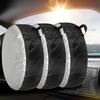 Car Tire Cover 210D Adjustable Drawstring Cloth Oxford Handle Waterproof Portable Universal SUV