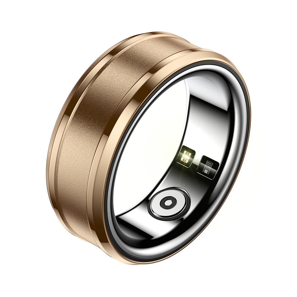 Умное кольцо Водонепроницаемое Совместимость с Bluetooth 5.1 Трекер сердечного ритма и кислорода в крови Шагомер Счетчик калорий Монитор сна для Android/iOS