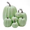 7Pcs Pumpkin Model Artificial Crafts Fall Thanksgiving Party Decoration Halloween Pumpkin Set Fall Harvest Table Halloween Decor