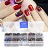 5000PCS Glass Flat Bottom Hot Fix Rhinestones Nail Art Phone Case Decor DIY Jewelry Findings
