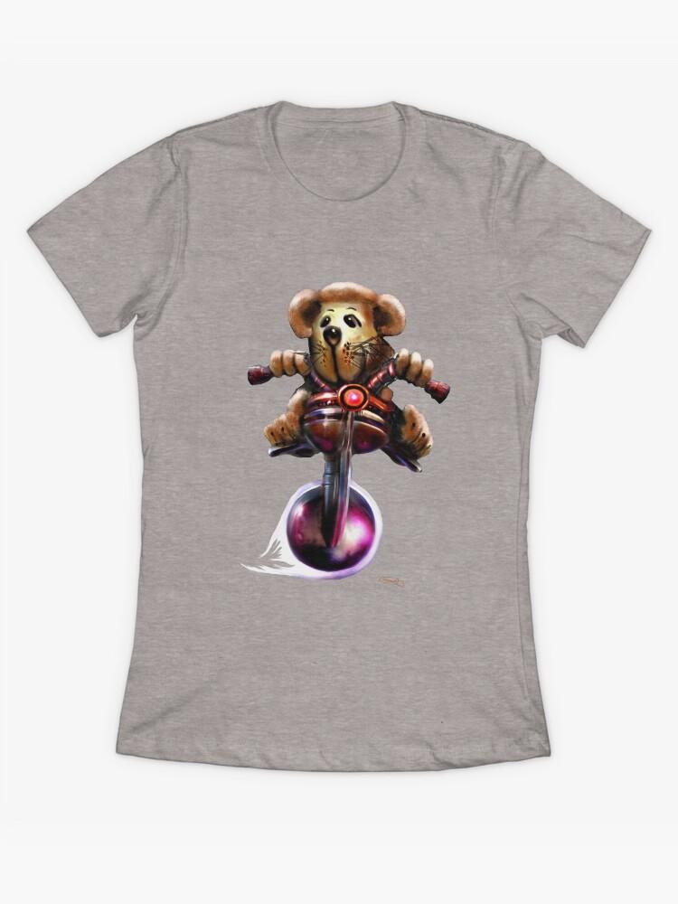 Biker Mice from Mars TeddyDawgT Fitted T-Shirt