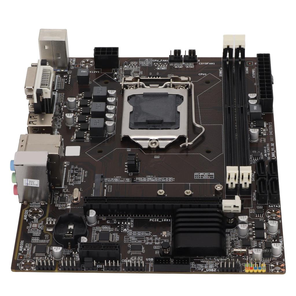 Motherboard B85 Desktop Computer Motherboard M.2 Hard Disk 1150 Pin CPU Interface 100M Network Card