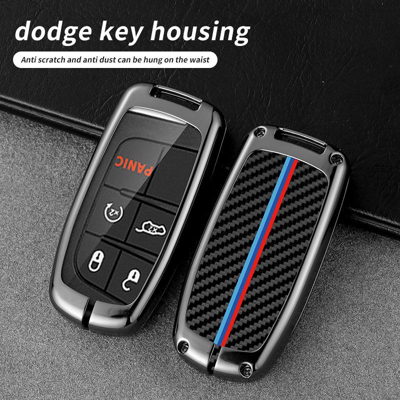 Чехол и накладка для ключа Jeep Compass, Cherokee, Grand Cherokee, Renegade, Commander