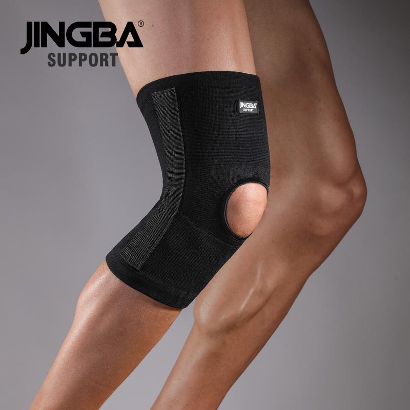 JINGBA SUPPORT Эластичный наколенник, пружинный наколенник, волейбол, баскетбол, защита колена, rodillera deportiva