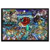 500 Piece Jigsaw Puzzle The Little Mermaid Story Stained Glass Gyutto Series [Stained Art] (25x36cm)