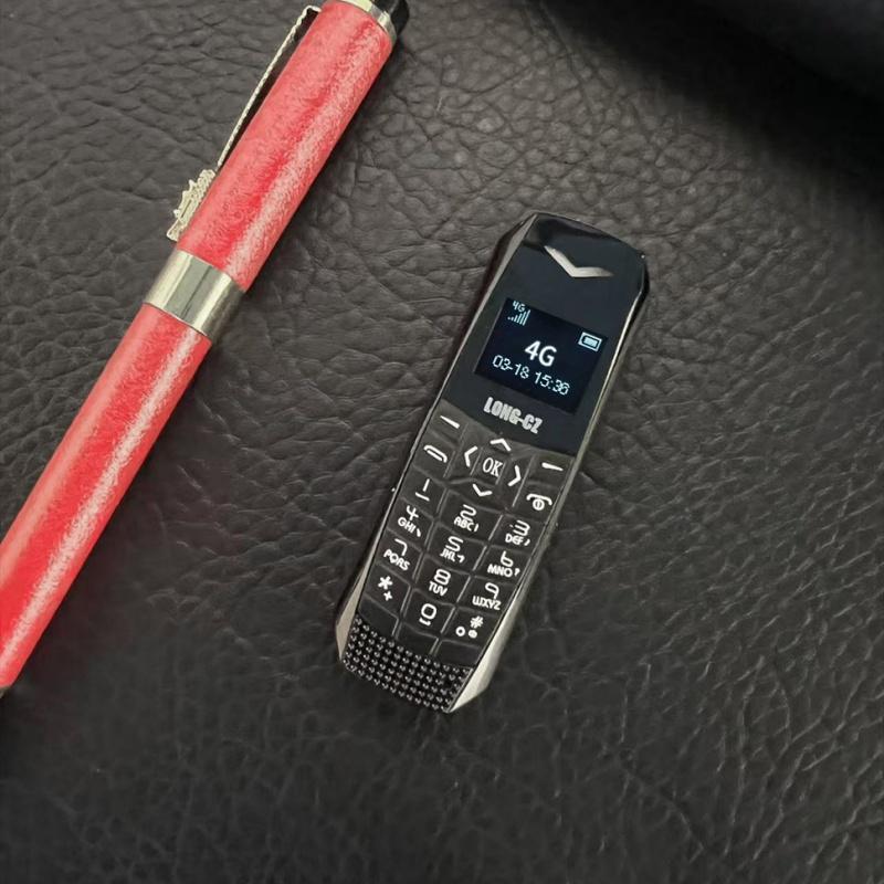 J60 4G супер мини сотовый телефон 1 ГБ ROM OLED экран LTE Bluetooth Mp3 плеер будильник 600 мАч супер легкий портативный мобильный телефон многоязычный