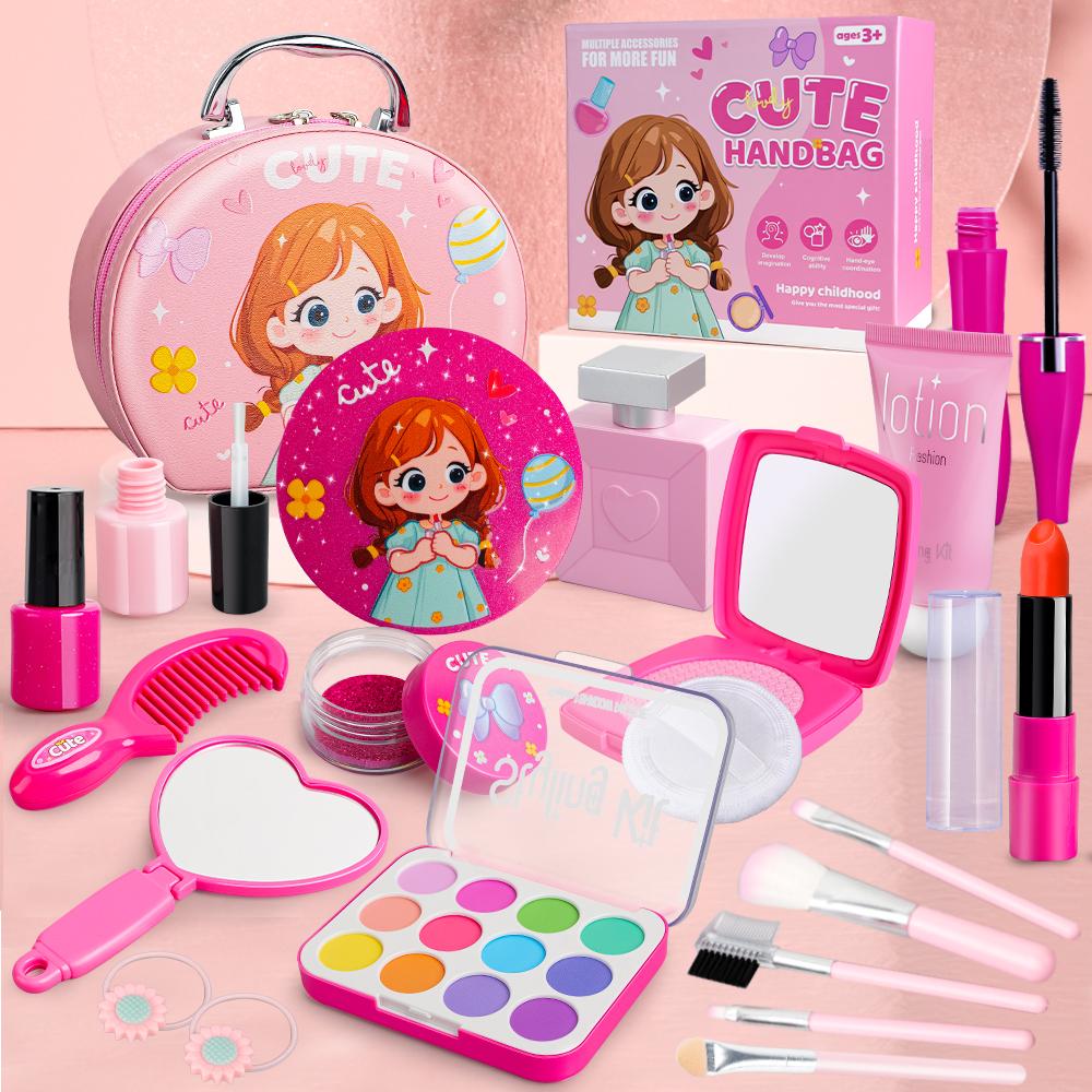 Simulation Girl Cosmetics Set Pretend Makeup Toys Girls Play House Simulation Make Up Educational Toys Gifts For Girls Fun Game