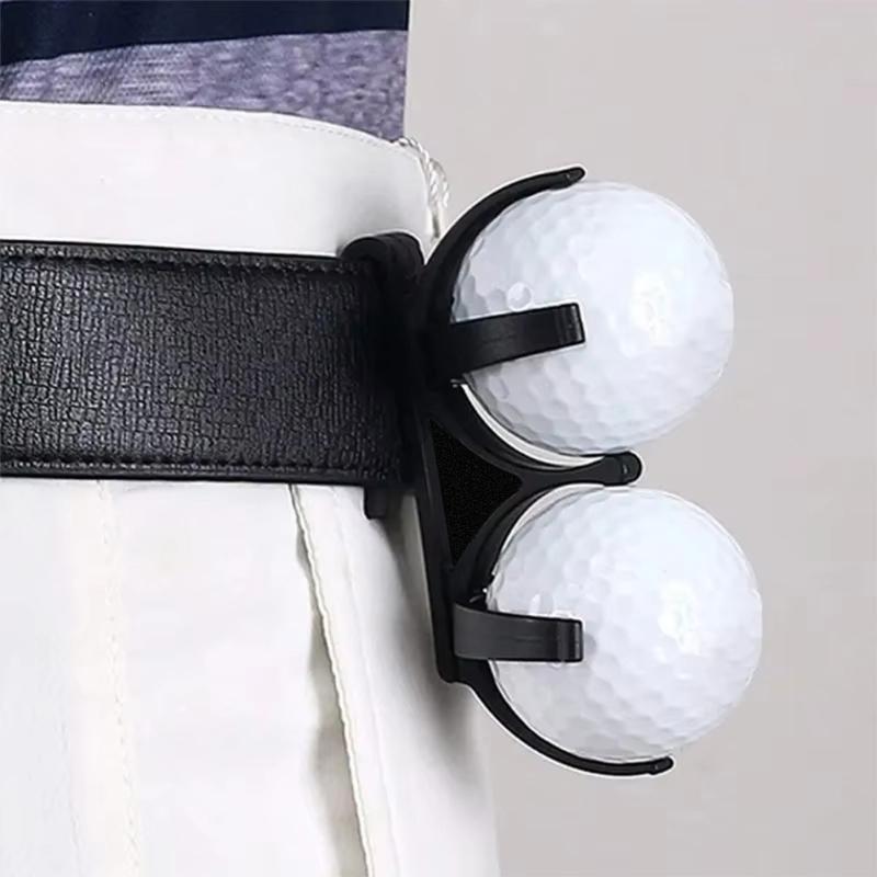 Golf Balls Holder with Clip, Golf Balls Carriers for Golf Bag Belt Golf Balls Pickers Clip Balls Organizers for Golfers