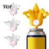 Reusable Spray Head 1/2Pcs Human Body Can Nozzle, 3D Printed Men Decorative Attachment Tip for Bottle, Squirter Nozzle