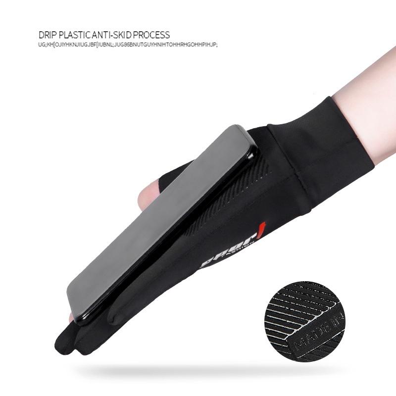 Летние перчатки для рыбалки для мужчин, нескользящие солнцезащитные перчатки из ледяного шелка, велосипедные перчатки, тонкие анти-УФ-лучи, спортивные мотоциклетные перчатки для спорта на открытом воздухе