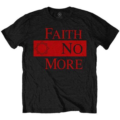 Футболка Faith No More Classic Band с логотипом и звездой
