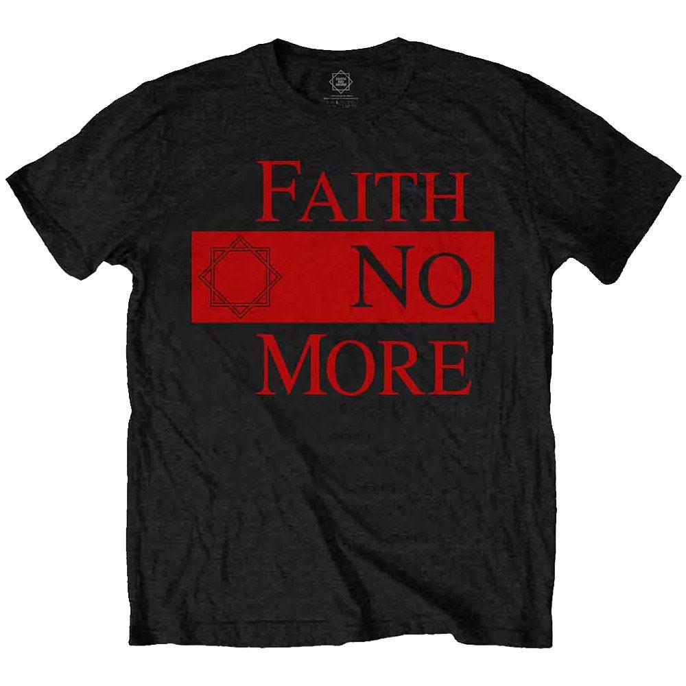 Футболка Faith No More Classic Band с логотипом и звездой