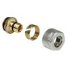 Eurokonus 16mm Fitting, 2x Multilayer Compression Fittings for Heating