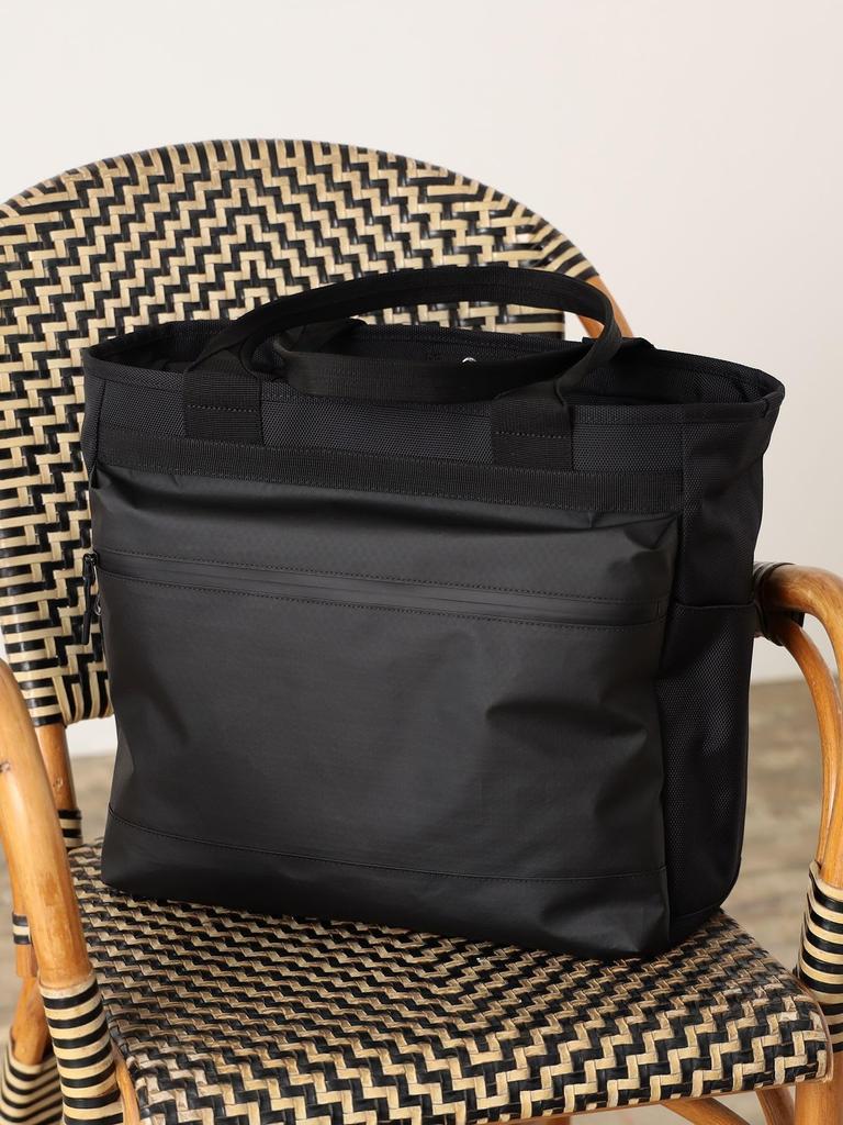 Сумка Campus Bag Nylon Tote Bag ЧЕРНАЯ БЕСПЛАТНО [Beams Heart] Мужская