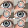 Eyeshare Blue Lenses 1 Pair Colored Pupils for Eyes Fashion Beauty Lenses Color Contact Lenses Big Eyes Colorcon Lenses  for Woman
