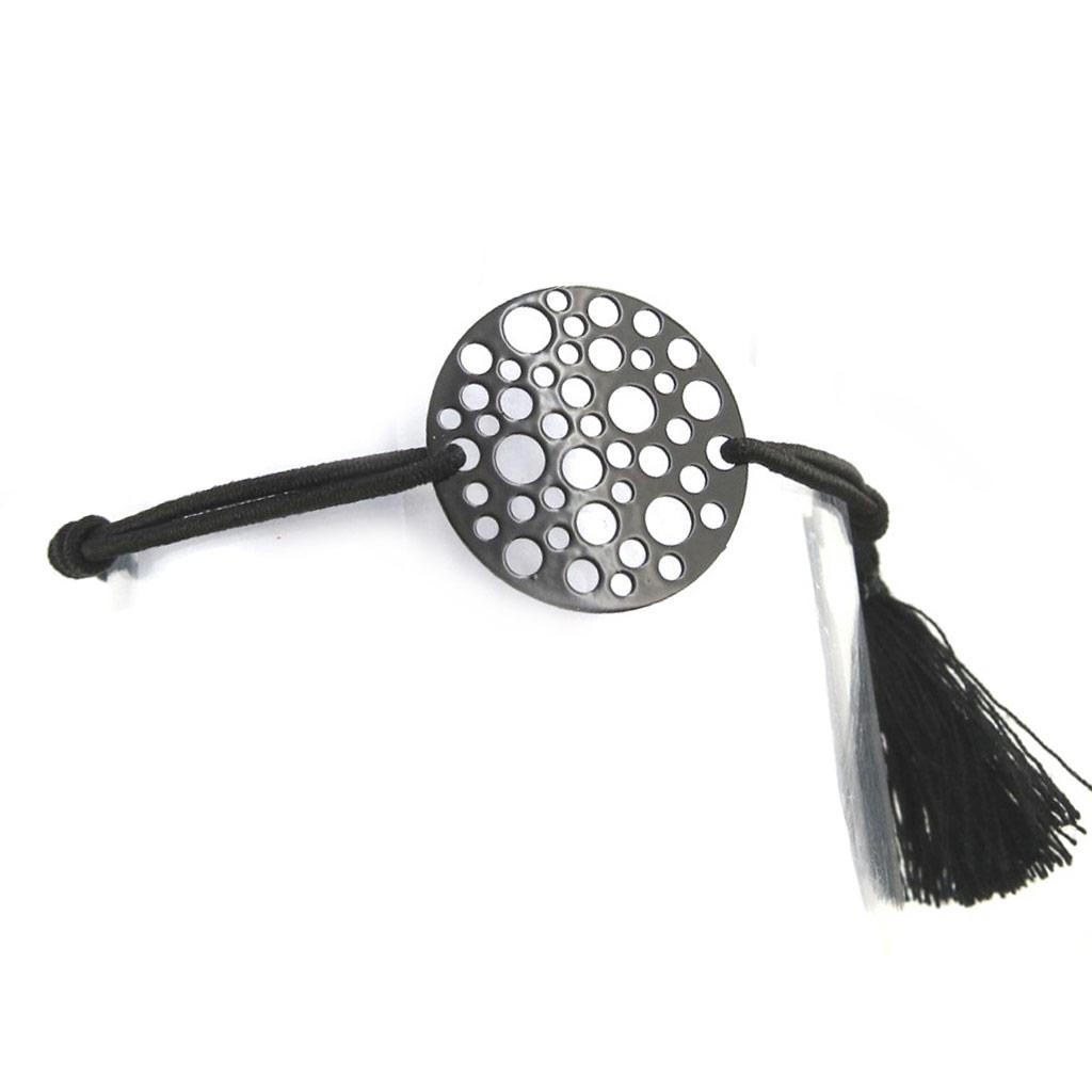 Les Trésors De Lily [N0756] - Необычный браслет "Кармен" черный