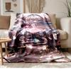 Genshin Impact Soft and comfortable flannel Suitable for sofas living rooms outdoor camping travel and also makes a great anniversary gift
