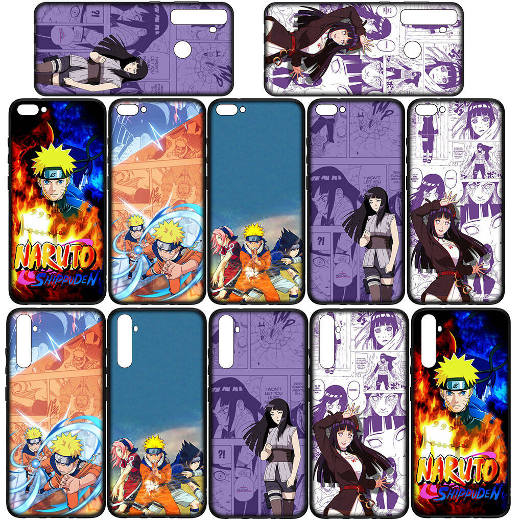 Для Motorola Moto Edge 70 60 50 G54 G86 G24 Samsung Galaxy S25 iPhone 17 16 15 Xiaomi Redmi Note 14 13 Pro Max Чехол для телефона Naruto Hinata Hyuga