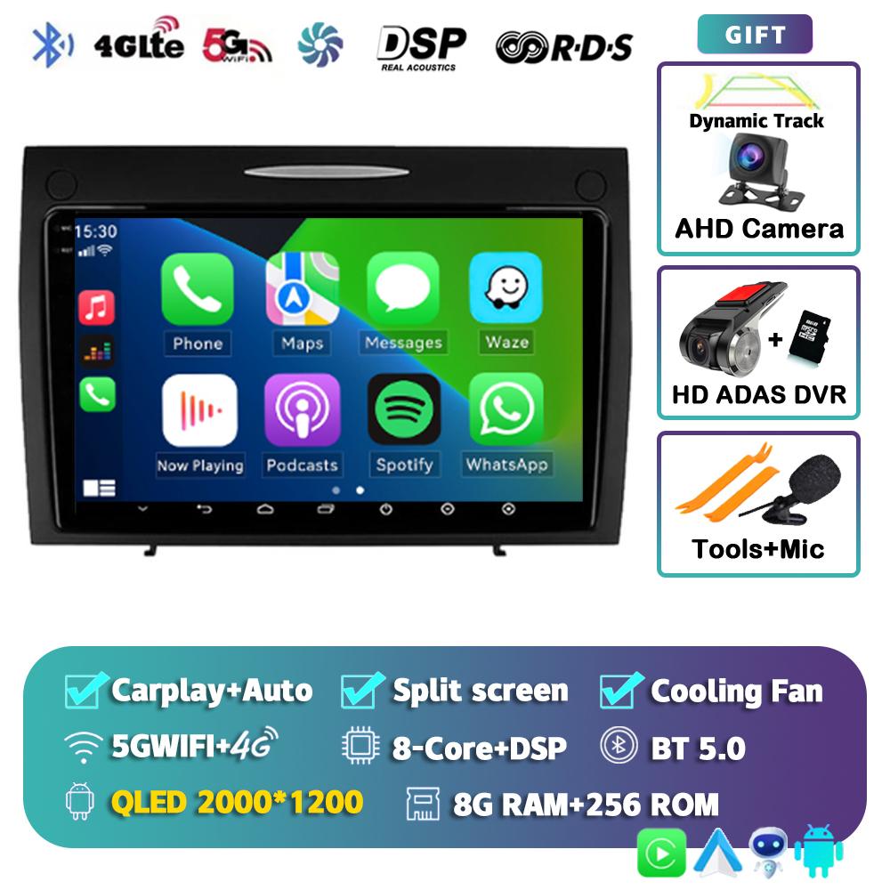 Android 14 автомобильное радио для Mercedes Benz SLK class R171 SLK200 SLK280 SLK300 2000-2011 GPS навигация мультимедийный проигрыватель стерео DSP