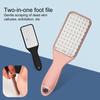 Dead Skin Callus Remover Foot Scrubber Dry Wet Dual Use Stainless Steel