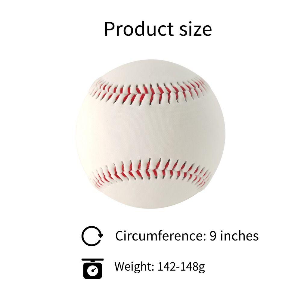 Official Size Glow in The Dark Baseball 9 Inch Luminous Baseball Baseball Trainning