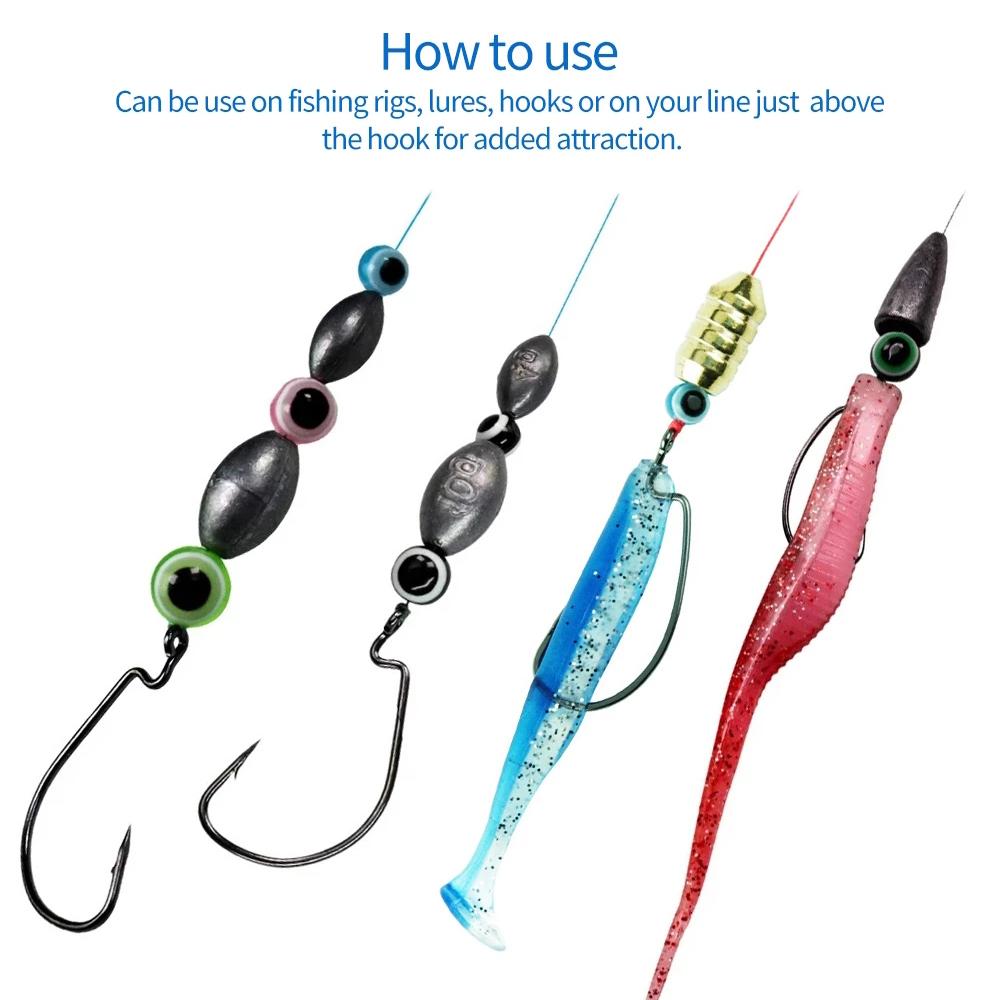 Высококачественные рыболовные бусины «рыбий глаз» 4 мм/5 мм/6 мм/8 мм/10 мм/12 мм Красивый дизайн материала для вязания мушек