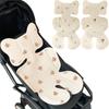 Baby Stroller Liner Breathable Soft Cotton Newborn Car Seat Cushion Seat Pad Infant Pushchair Mattress Mat Kid Pram Accessories
