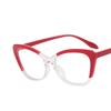 Модные оправы для очков с европейским и американским красочным дизайном «кошачий глаз» диоптрии от -0,5 -1,0 -2,0 -3,0 -4,0 до -6,0