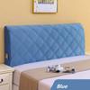 Velvet Quilted Headboard Cover Solid Color Queen Twin Flannel All-inclusive Bed Head Cover Bedroom Bed Head Dust-proof Cover