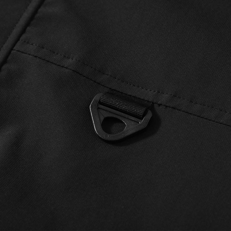 Plus Size 5XL-12XL Autumn Waterproof Trench Coat for Men Oversize Windbreaker Hooded Casual Men's Black Jackets