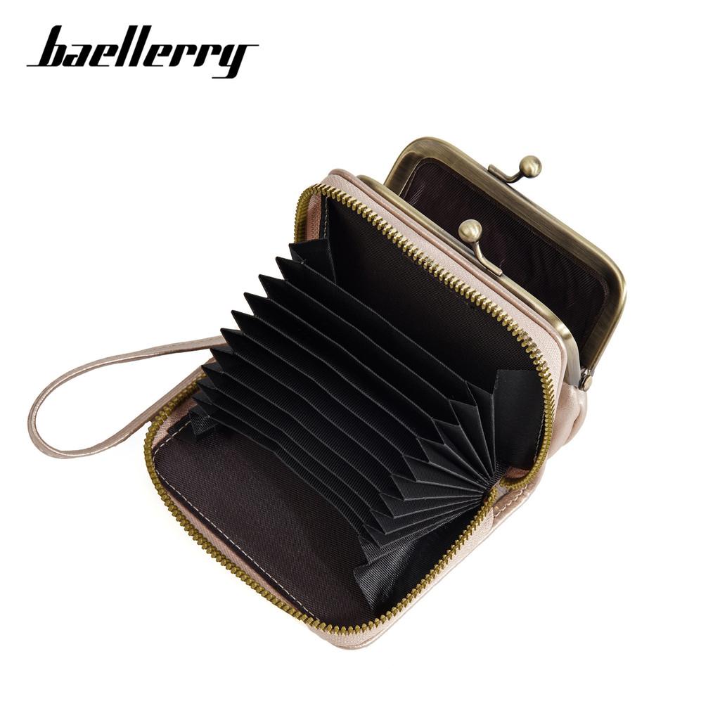 Ladies Wallet Pu Leather Zipper Coin Purse With Card Slots For Daily Use