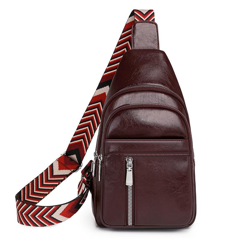 Женская сумка через плечо, сумка через плечо, водоотталкивающая сумка на грудь из полиуретана