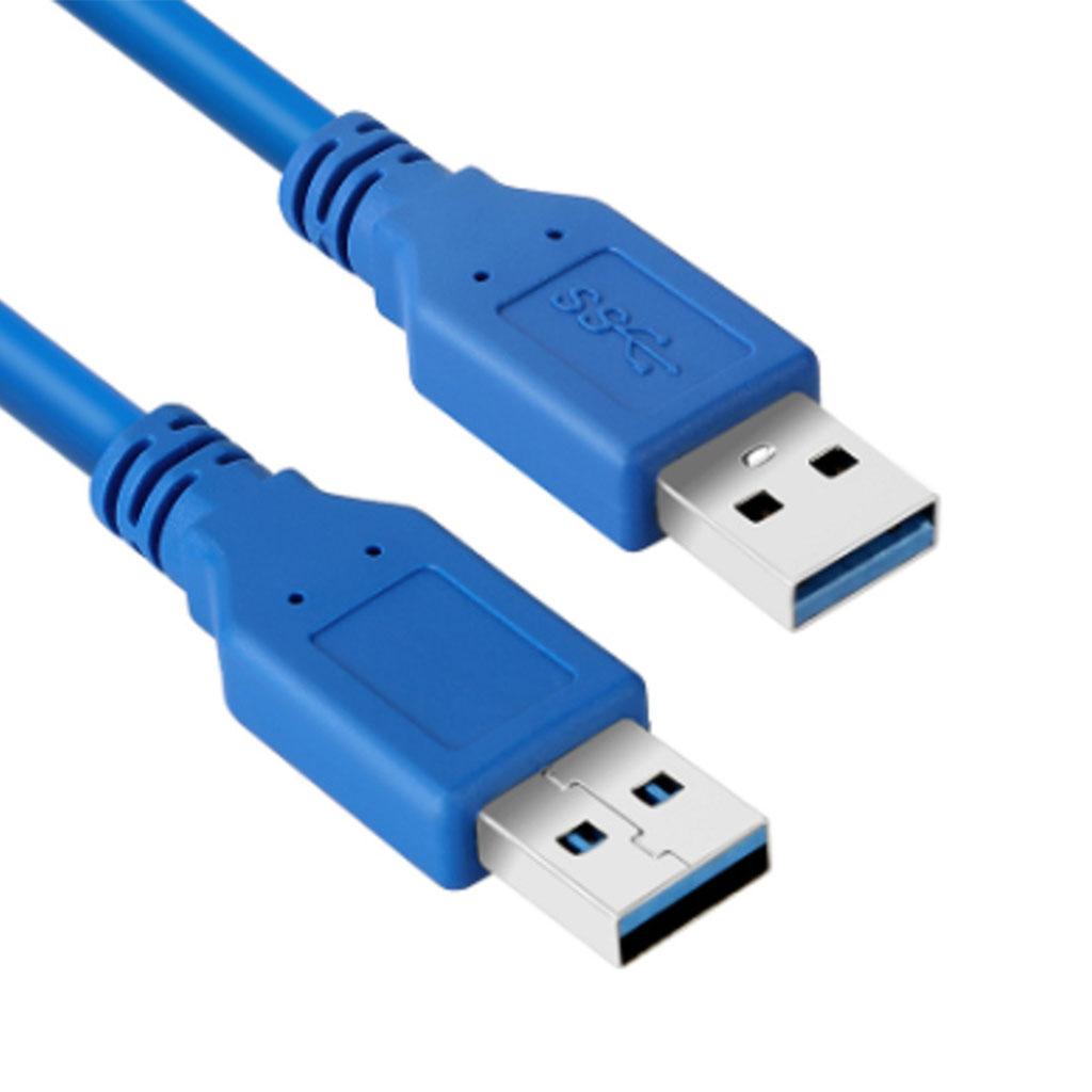 USB-USB Кабель Двойной Мужской Конец USB Шнур USB 3.0 Удлинитель Для Корпусов Жестких Дисков DVD Плеера Ноутбука Монитора