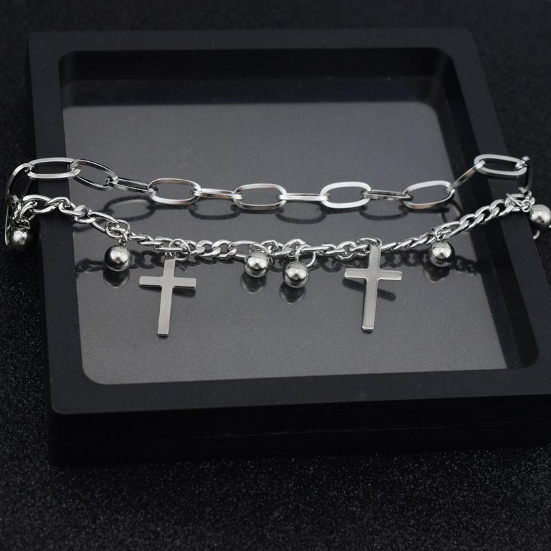 BraceletStainless Steel Bracele Stainless Steel Jewelry for Women Men Punk Hip Hop Jewelry Bracelet