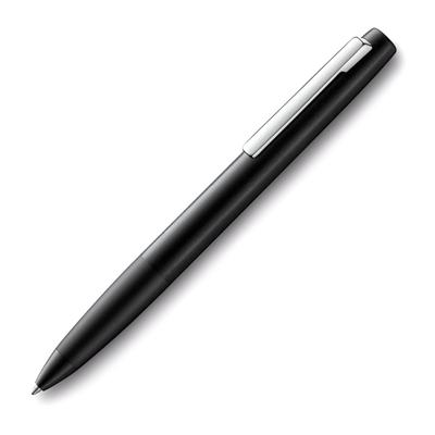 Шариковая ручка LAMY, официальный импорт, на масляной основе, Aion, черная, L277BK,