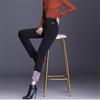 2022 Autumn Winter Elastic Pants Tight Type Pencil Pant New Fashion High Waist Women Velvet Warm Thicken Comfortable Fleece Pant