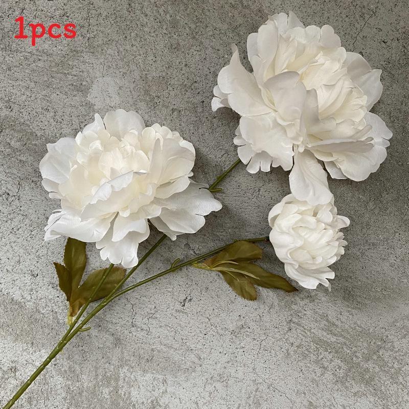 Artificial Peony Flowers For Wedding Centerpiece Home Staging Photography Prop