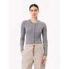 Women S Slim Fit Ribbed Crewneck Cardigan Af2560 54n Cca q2nAf2560 54nCca