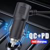 New12V/24V Car Cigarette Lighter Adapter 4-Socket 3.1A Charger Charger USB Car USB+QC3.0+PD3.1A Accessories Port USB 120W