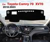 Для Toyota Camry 70 XV70 2018 2019 2020 2025 2025 2025 Коврик на панель Солнцезащитный коврик Анти-УФ Коврики Автоаксессуары Накладка на панель автомобиля