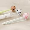 Мультяшные животные, клипсы-крышки для зубных щеток, портативный пылезащитный колпачок-протектор для головки электрической зубной щетки, бытовой, для путешествий