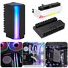 Кабель-переходник ATX 24-pin на 90 градусов, разъемы питания, компьютерные комплектующие, разъемы питания материнской платы, 5V 3-pin ARGB, для самостоятельной сборки